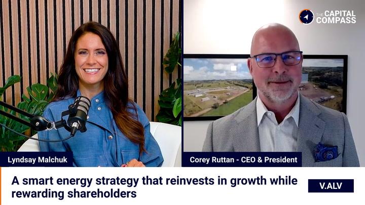 A smart energy strategy that reinvests in growth while rewarding shareholders