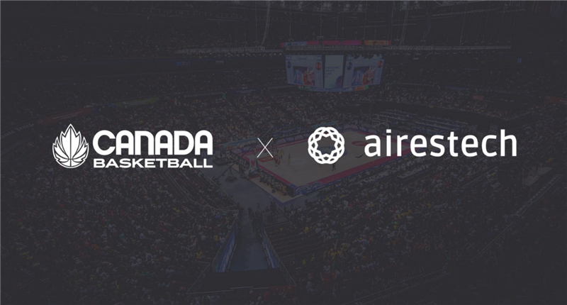 Aires Tech partners with Canada Basketball on EMF protection