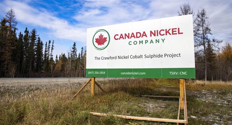 Canada Nickel advancing new processing facilities in Timmins