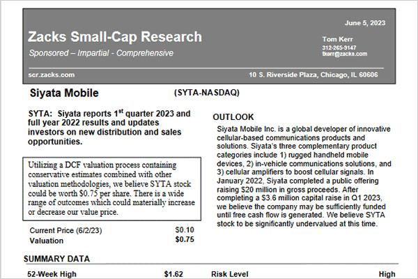 Siyata reports financial results, highlights distribution and sales opportunities