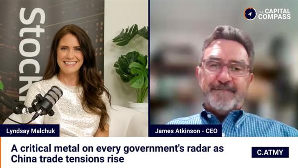 A Critical Metal On Every Government's Radar as China Trade Tensions Rise