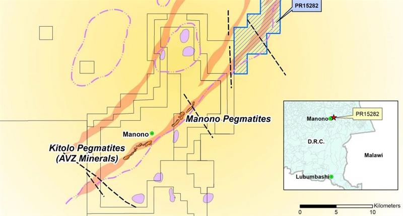 AJN Resources to acquire interest in a highly prospective Eastern DRC lithium permit