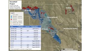 1,770 Metres of Drilling Completed to Date at Nevada Gold Property