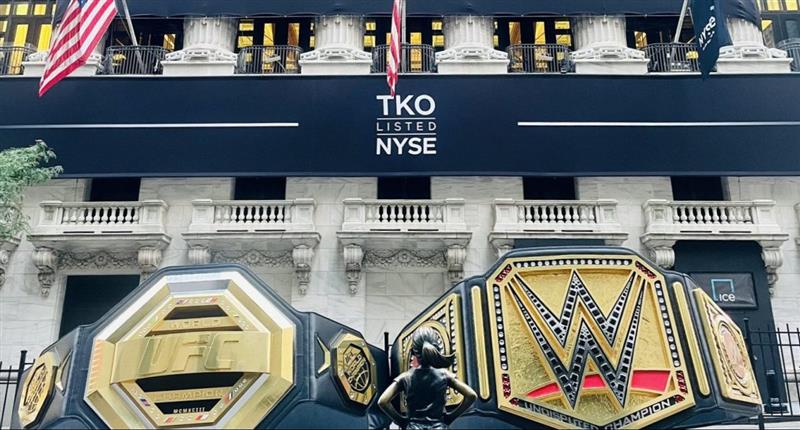 WWE and UFCs TKO merger makes a splash on the NYSE