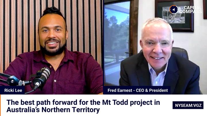 The path forward for the Mt Todd project in Australia’s Northern Territory