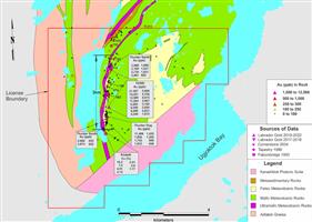 Labrador Gold Corp. (TSXV:LAB) strikes high-grade gold & copper from its Hopedale Project