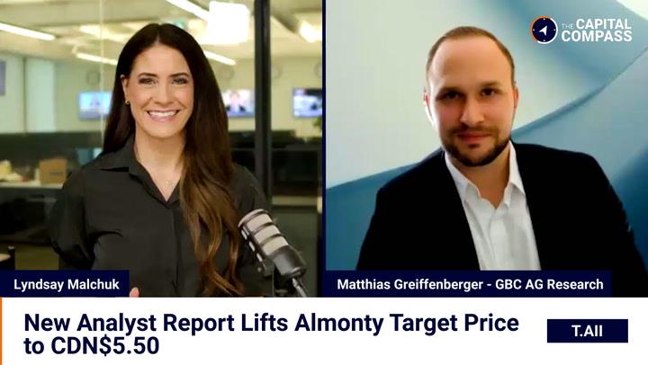 New Analyst Report Lifts Almonty Target Price to CDN$5.50