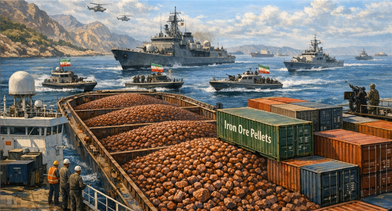 Iran conflict highlights play to reshape iron ore pellet supply