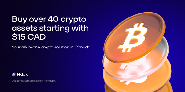 Buy over 40 Crypto assets starting with $15 CAD