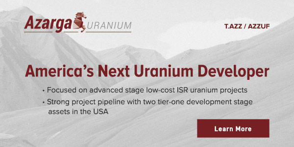 Azarga Uranium: America’s Next Uranium Developer