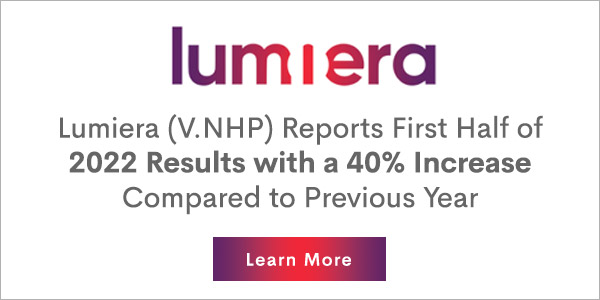 Lumiera Reports First Half of 2022 Results with a 40% Increase Compared to Previous Year