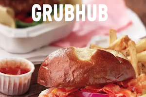 GrubHub Shares Tumble as Competition Grows